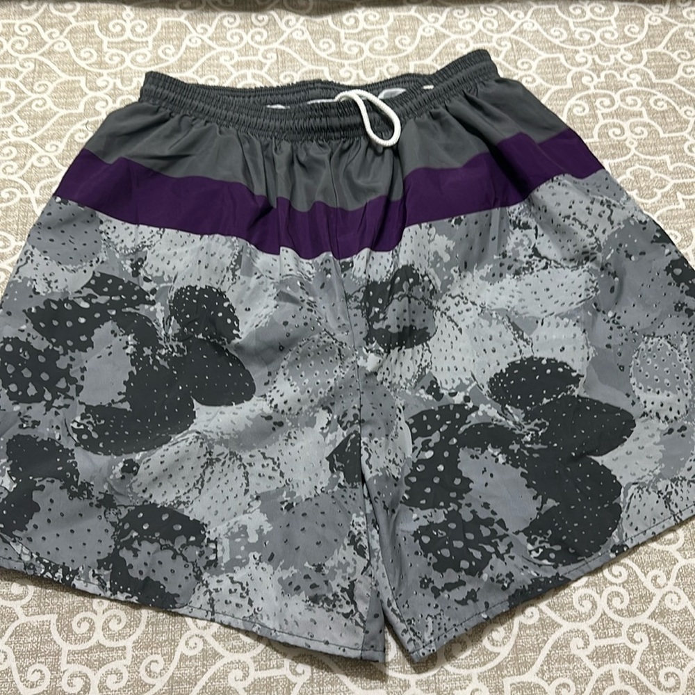 mens b.o.a. built on athletics swim sz m shorts